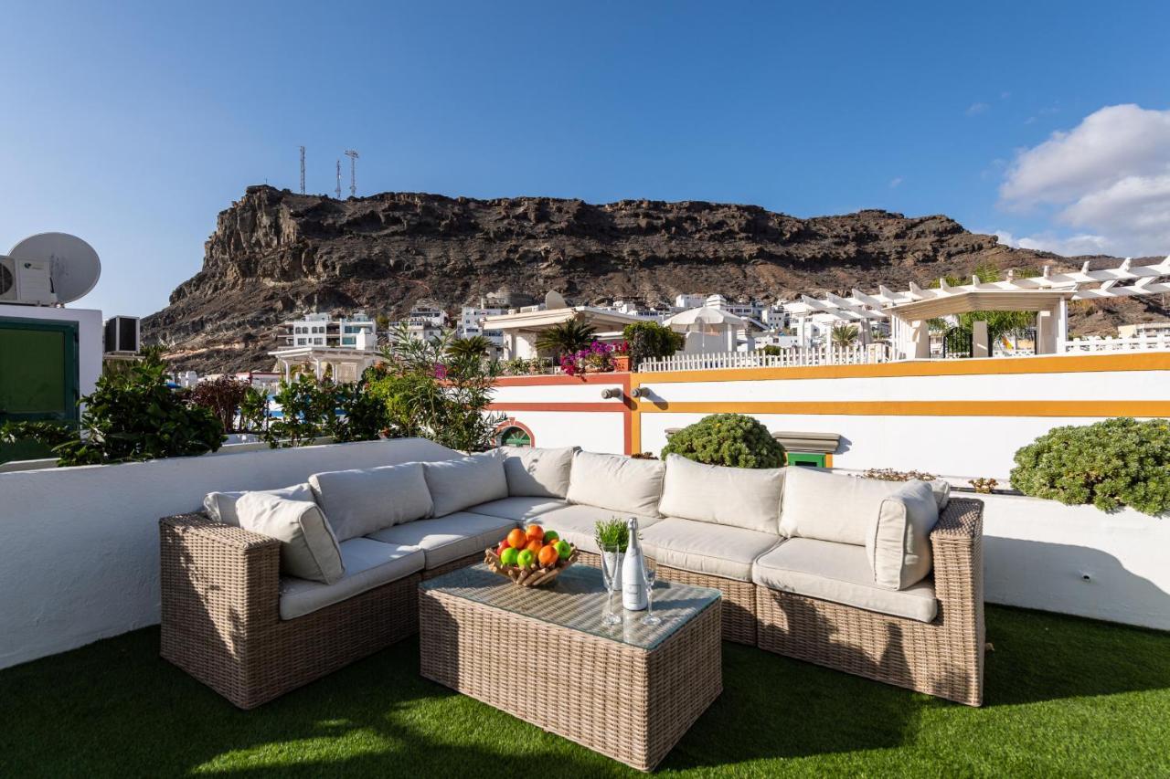 Stunning Apartment First Line Mogan Port - Gran Canaria Stays Пуэрто-де-Моган Экстерьер фото