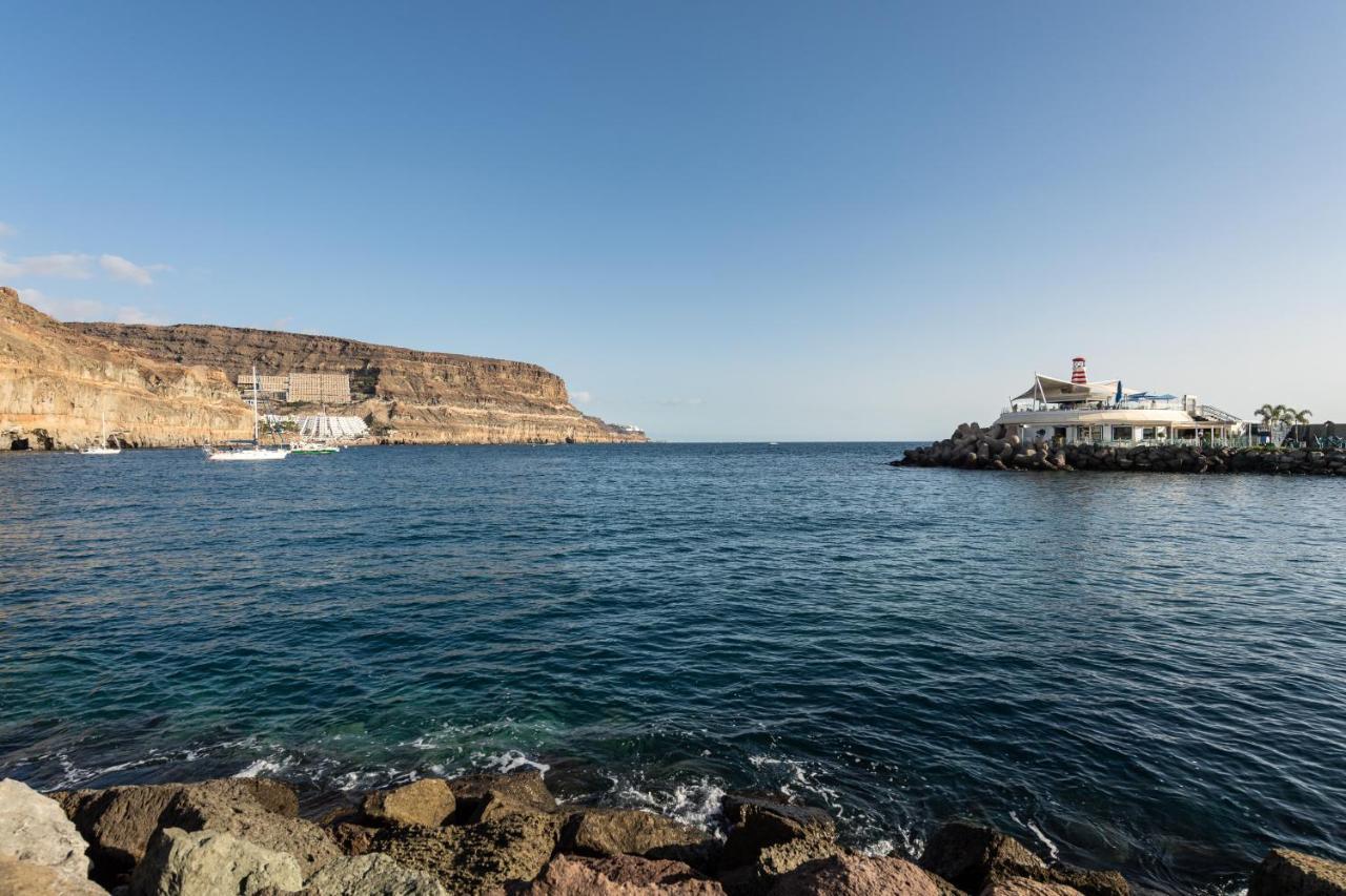 Stunning Apartment First Line Mogan Port - Gran Canaria Stays Пуэрто-де-Моган Экстерьер фото